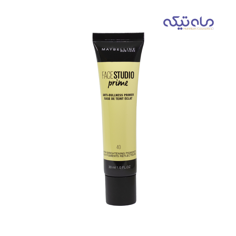 پرایمر میبلین سری فیس استودیو، مدل ضد خستگی شماره 40، حجم 30 میلی لیتر